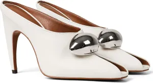 Lyrisiphy Black Heels for Women Heeled Sandals Peep Toe Heels Kitten Heels Mules for Women Comfortable Slip On Slides Sandals Stiletto Heels Outdoor Summer Sandals Ladies Dressy Heels Party Sandals